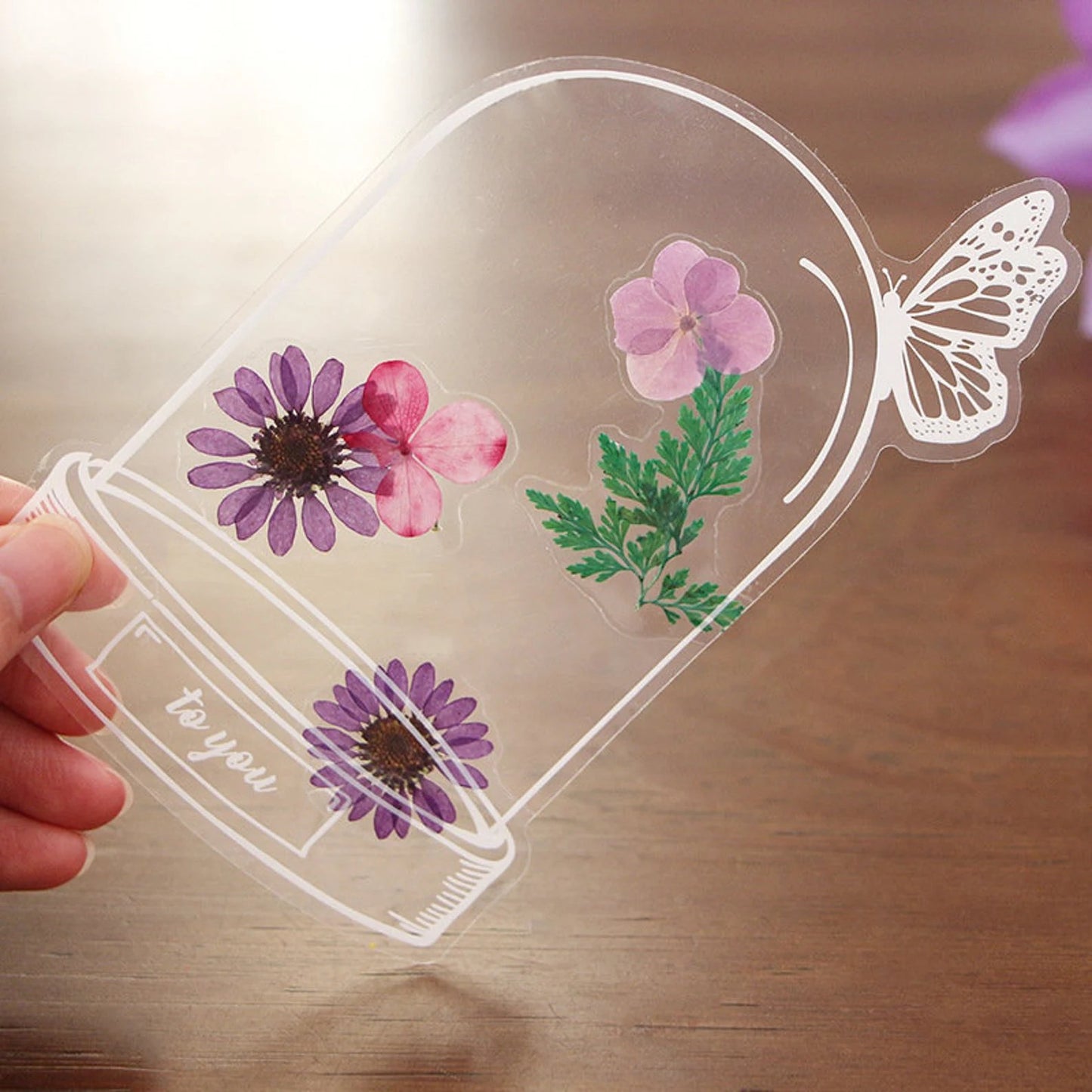 Transparent Dried Flower Bookmarks – 60-piece Diy Craft Kit | Unique … – 🎁