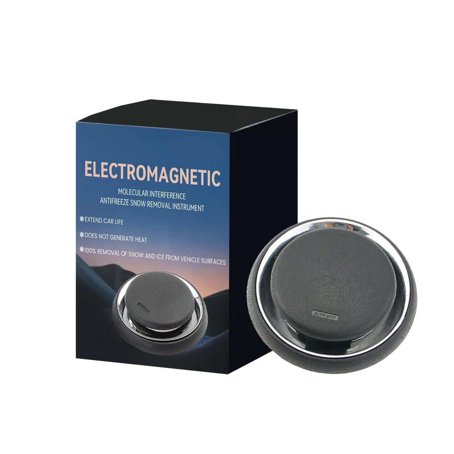 Solar Car De-Icing Device – Electromagnetic Auto Snow & Ice Remover | No Scraping