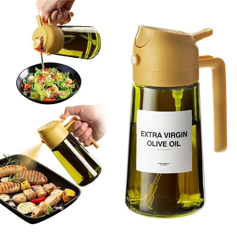 Hot Saleš2 In 1 Glass Oil Sprayer & Dispenser ā Saleš2 Glass | Spra⦠ā In
