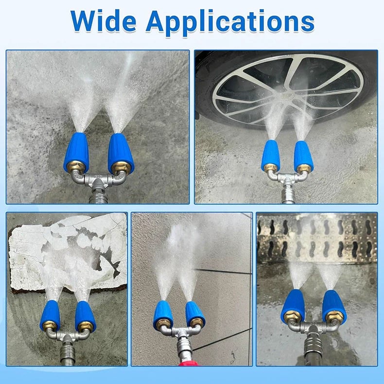 In-1 Triple Turbo Nozzle Pressure Washer – 360° Rotating, 4000 Psi,… – ❤️ All