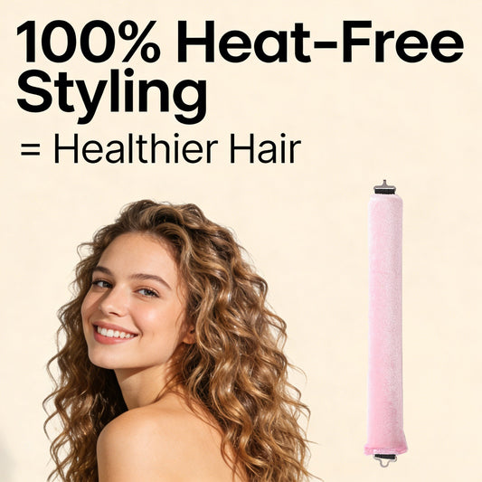 Heatless Curling Rod – Heatless Curling | Best Value | Everyday Use – ✨ Wake Up