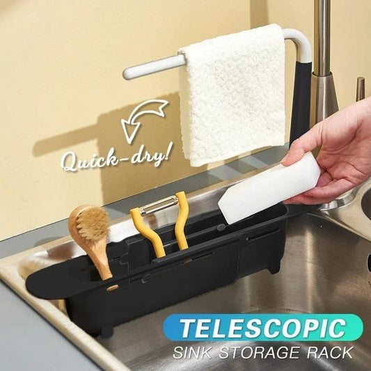 Telescopic Sink Storage Rack – Telescopic Sink | Storage Rack | Every… – ✅