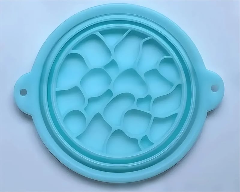 Facial Ice Bath Bowl – Silicone, Foldable & Portable | Built-in Ice C… – ✅ Fast
