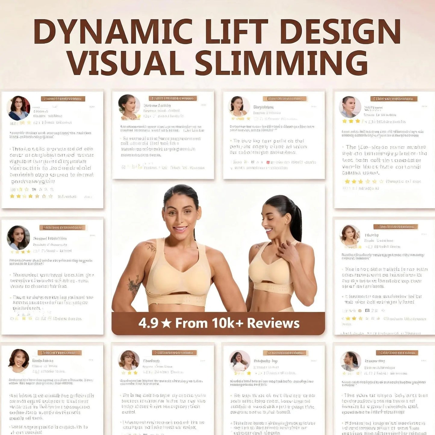 Soft Wireless Training Bra 🧘♀️ – Soft Wireless | Training 🧘♀️ | E… – Back