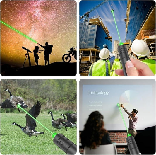 Starry Sky Laser Light Pointer – Green & Red Single-point Laser With … – 🛡️