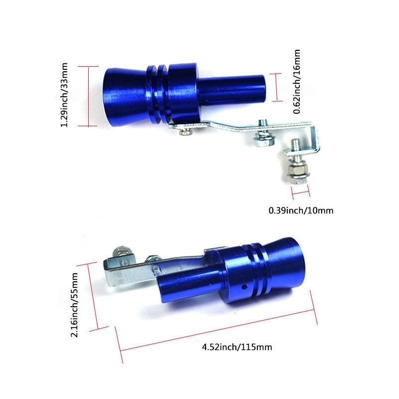 Turbo Sound Whistle Exhaust Pipe Roar Maker