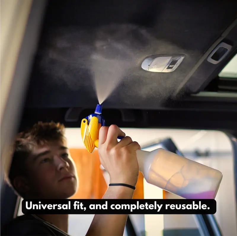 Spray Bottle Adapter – Universal Fit, Food-safe Pp & Silicone | … – ❤️