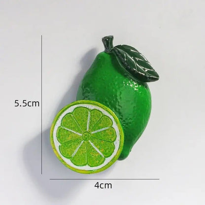 Cute 3d Fruit Fridge Magnets – Cute Fruit | Fridge Magnets | Everyday… – 🔹 3d