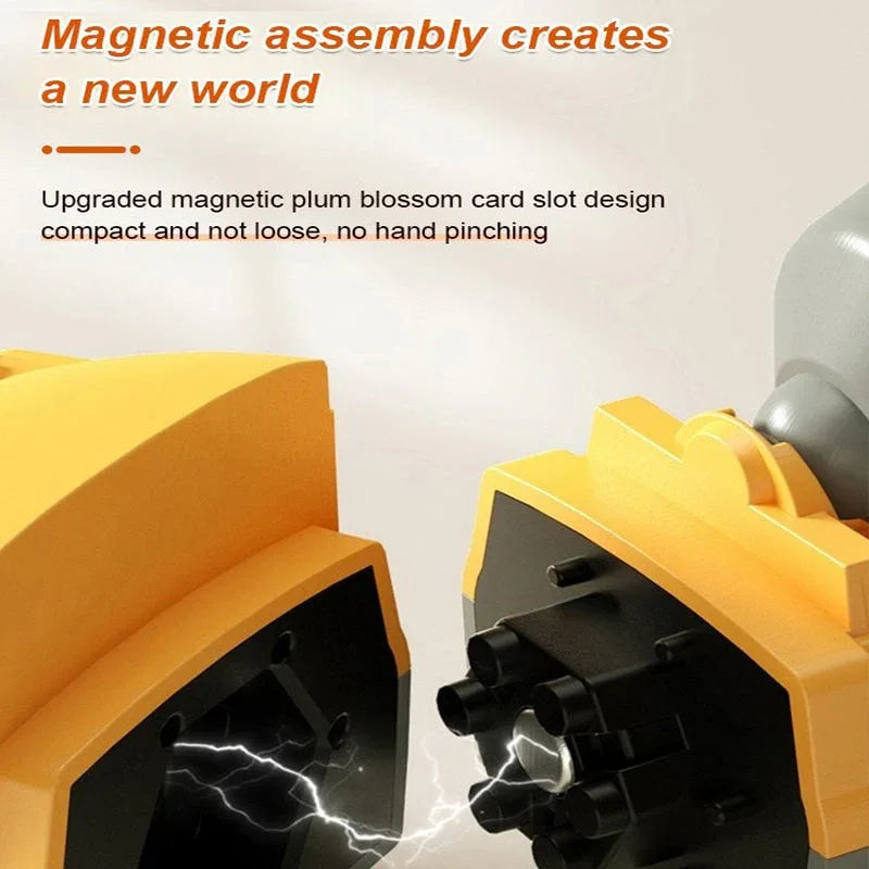 Magnetic Transform Engineering Car Toy Set – Magnetic Transform | Eng… – ⚙️
