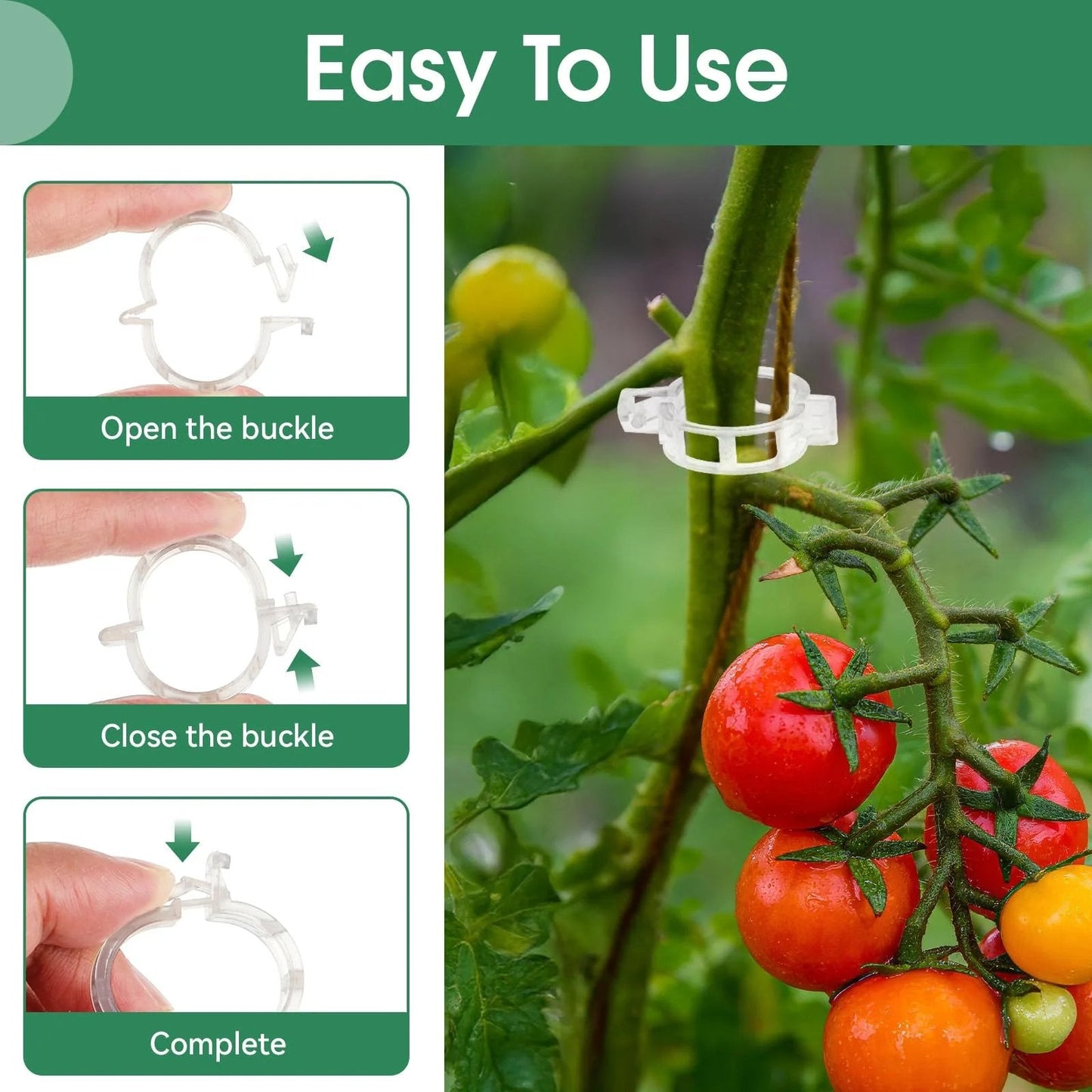 Tomato Clips, Plastic Trellis Clips – Tomato Clips, | Plastic Trellis… – 📞