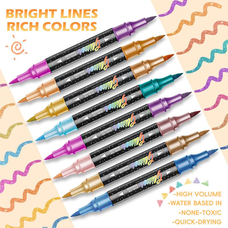 Glitter Effect Brush Markers – Glitter Effect | Brush Markers | Every… – ✨