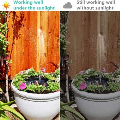 Solar Powered Garden Fountain – Solar Powered | Garden Fountain | Eve… – ☀️