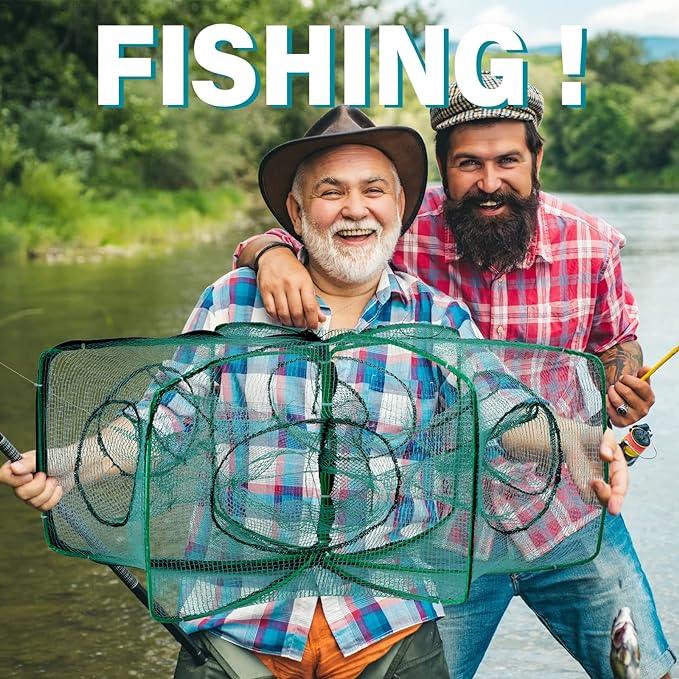 Magic Foldable Fishing Trap Net – Magic Foldable | Fishing Trap | Eve… – 🎣 The