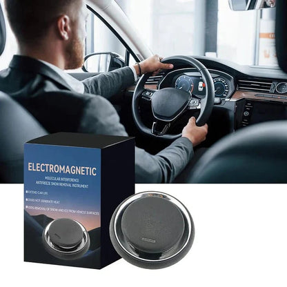 Solar Car De-Icing Device – Electromagnetic Auto Snow & Ice Remover | No Scraping