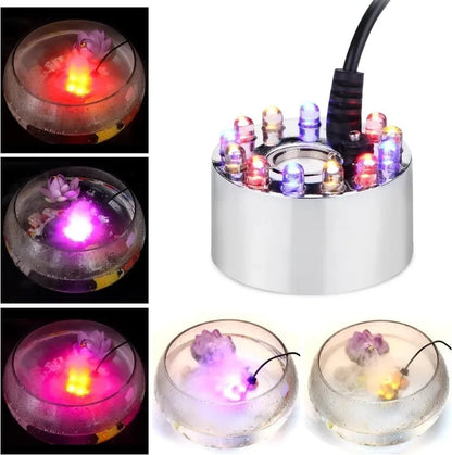 Ultrasonic Mist Maker Fogger – Auto Shut-off, Led Colorful Lights | I… – ✨