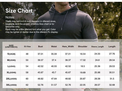 Mens Fashion Hoodies Fleece Long Sleeve Athletic Sweatshirt Pullover T Shirts