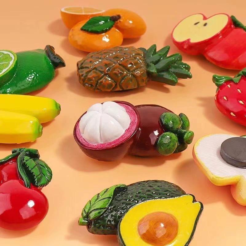 Cute 3d Fruit Fridge Magnets – Cute Fruit | Fridge Magnets | Everyday… – 🔹 3d