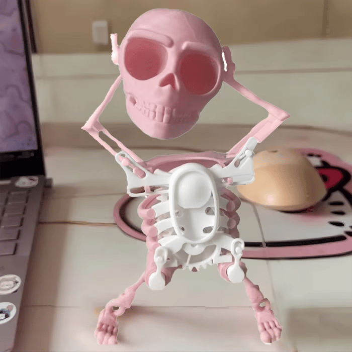 Dancing & Swinging 3d Skull Toy – Music-reactive, Durable Plastic | D… – 🎉 A