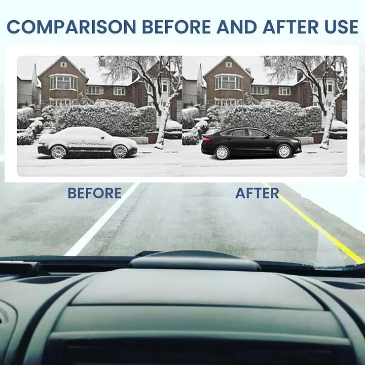 Solar Car De-Icing Device – Electromagnetic Auto Snow & Ice Remover | No Scraping