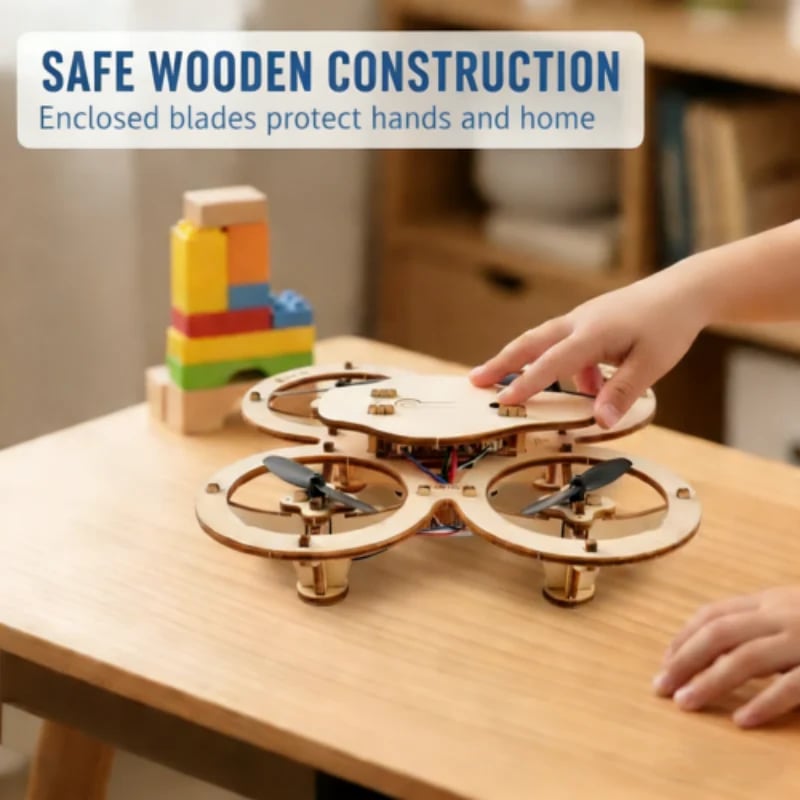 Kids Diy Wooden Drone Building Kit – Kids Wooden | Drone Building | K… –