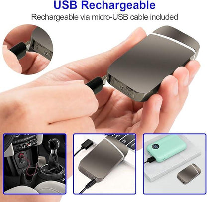 Electric Lighter, Dual Arc, Windproof, Led Battery Indicator, Automat… –