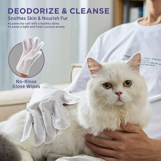 Summer Solstice Flash Sale!🔥odor-removing Pet Grooming Gloves – Summ… – Fast &