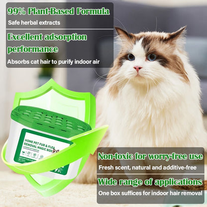 Pet Fur & Odor Removal Magic Box – Electrostatic Adsorption, Plant-ba… – ✨ No
