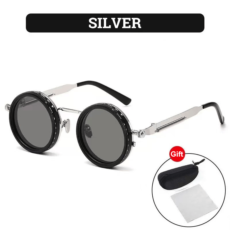 Steampunk Adjustable Tint Sunglasses – 1-9 Stop Nd Filter, 360° Polar… – ❤️