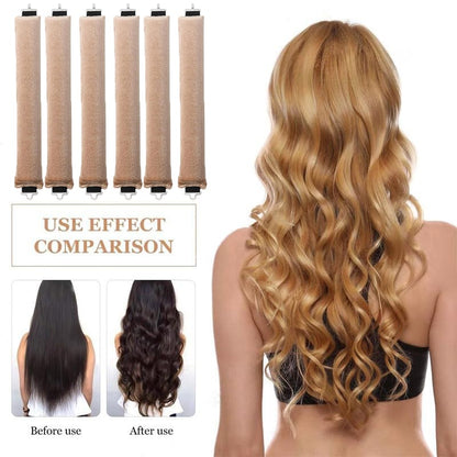 Heatless Curling Rod – Heatless Curling | Best Value | Everyday Use – ✨ Wake Up