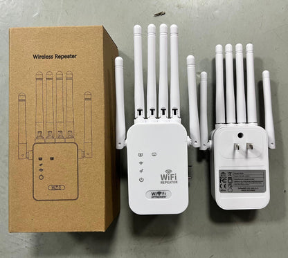 Wifi Extender 1200mbps – 6 Antennas, Dual Band 5ghz/2.4ghz, Supports … – 🔔