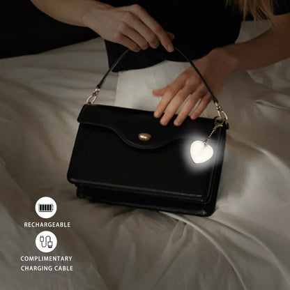 Touch Sensing Bag Light – Heart & Circle Design | Usb Rechargeable | … – ✅