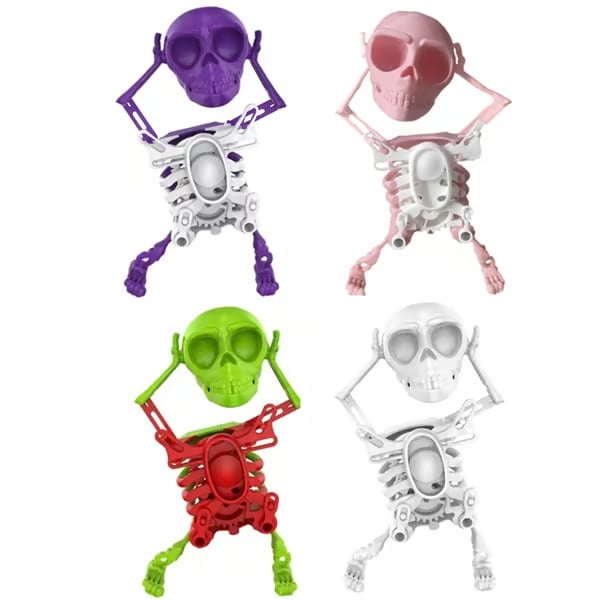 Dancing & Swinging 3d Skull Toy – Music-reactive, Durable Plastic | D… – 🎉 A