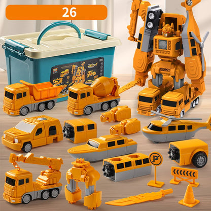 Magnetic Transform Engineering Car Toy Set – Magnetic Transform | Eng… – ⚙️