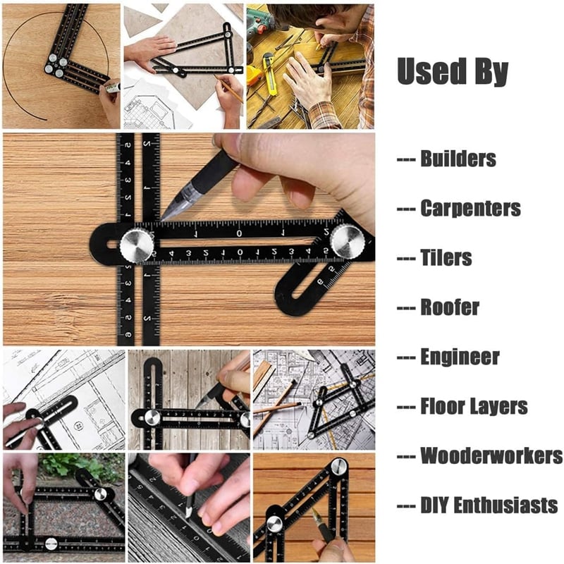 Multi-angle Measuring Ruler – Multi-angle Measuring | Ruler | Everyda… – 📐 One