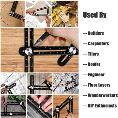 Multi-angle Measuring Ruler – Multi-angle Measuring | Ruler | Everyda… – 📐 One