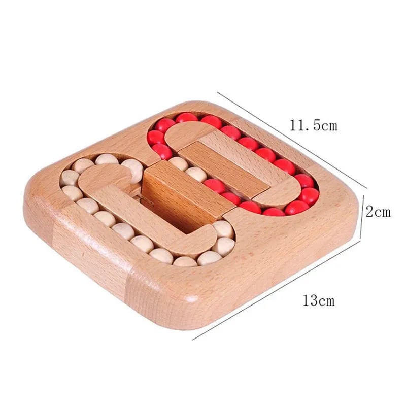 Rotating Magic Bean Fidget Puzzle Toy – Wooden Brain Teaser | Stress … – 🆕 Get