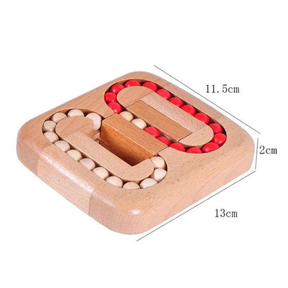 Rotating Magic Bean Fidget Puzzle Toy – Wooden Brain Teaser | Stress … – 🆕 Get