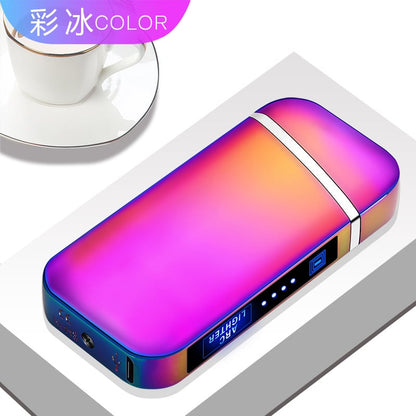 Electric Lighter, Dual Arc, Windproof, Led Battery Indicator, Automat… –