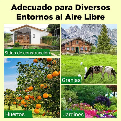Luces De Advertencia Solares Repelentes De Bestias Con Volumen Alto[f… – ✅