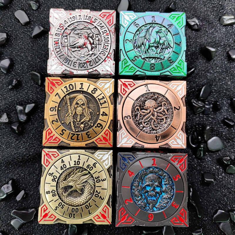 In-1 Metal Dnd Fidget Spinner Dice – 7-in-1 Metal | Fidget Spinner … – 🎲 The
