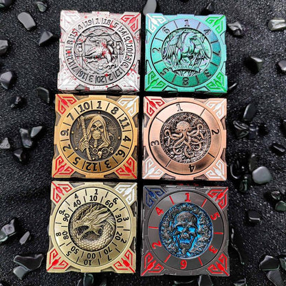 In-1 Metal Dnd Fidget Spinner Dice – 7-in-1 Metal | Fidget Spinner … – 🎲 The