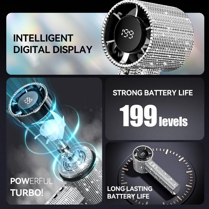 Diamond Luxury Handheld Turbo Fan – Diamond Luxury | Handheld Turbo |… – 💎
