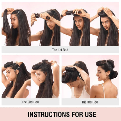 Heatless Curling Rod – Heatless Curling | Best Value | Everyday Use – ✨ Wake Up