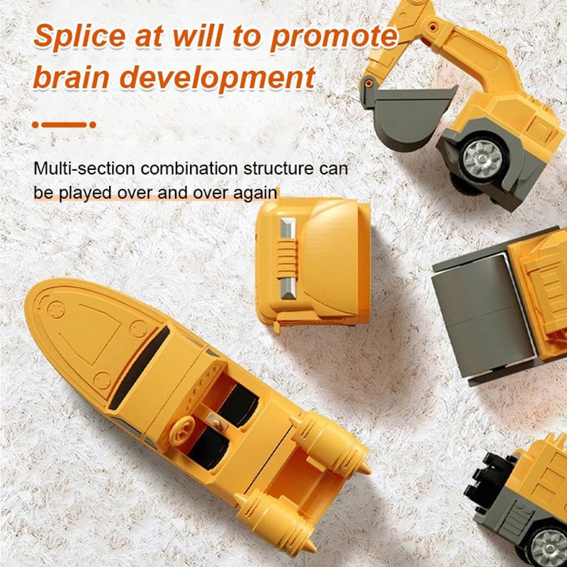 Magnetic Transform Engineering Car Toy Set – Magnetic Transform | Eng… – ⚙️
