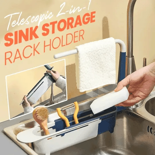 Telescopic Sink Storage Rack – Telescopic Sink | Storage Rack | Every… – ✅