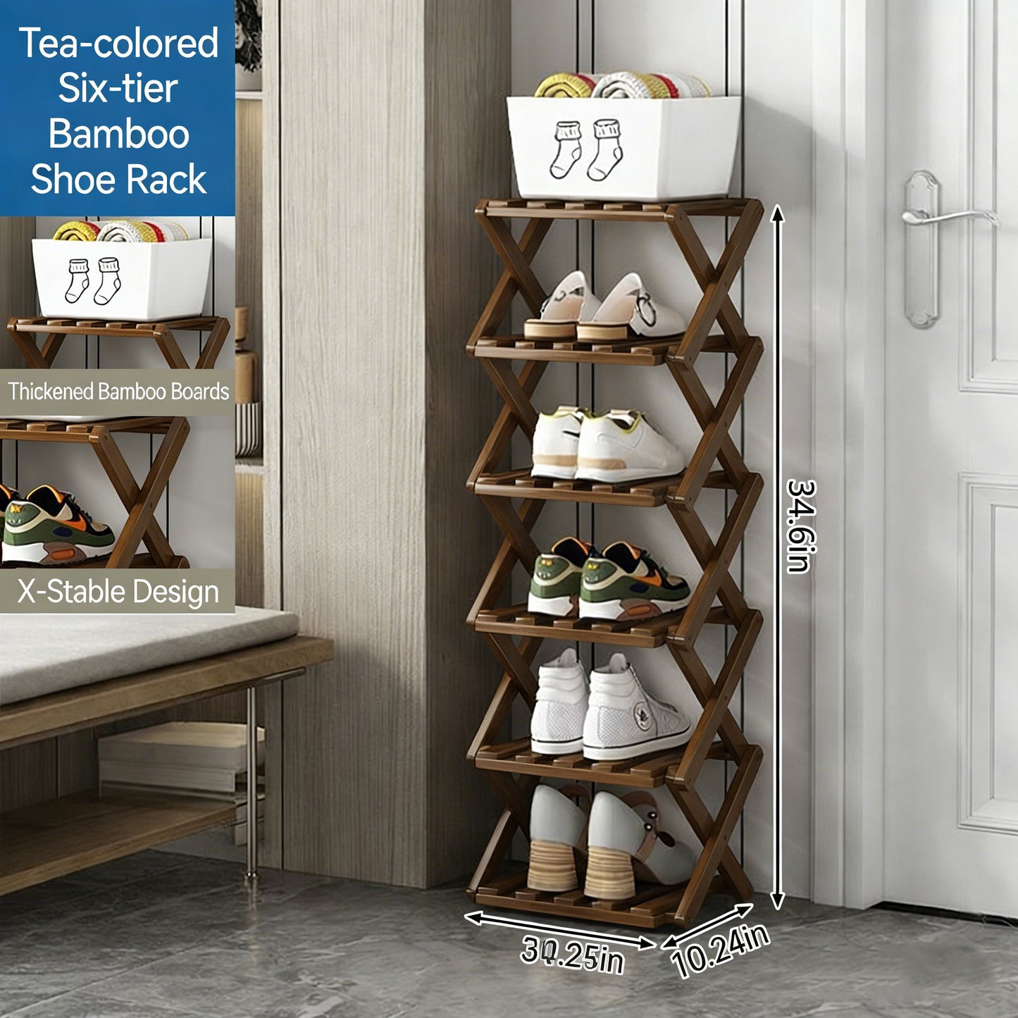 The 9-tier No-assembly Bamboo Rack ! – 9-tier No-assembly | Bamboo Ra… – Don't