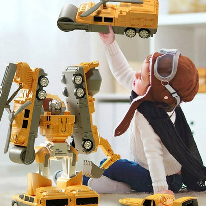 Magnetic Transform Engineering Car Toy Set – Magnetic Transform | Eng… – ⚙️