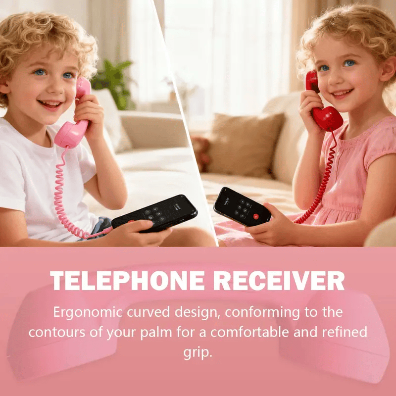Retro Selection Bluetooth Phone Handset With Type-c Interface – Retro… –