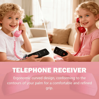 Retro Selection Bluetooth Phone Handset With Type-c Interface – Retro… –