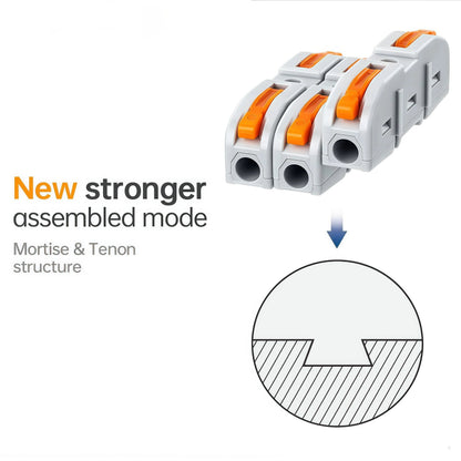 Universal Quick Lever Electrical Wire Connectors (24-12 Awg) Assortme… – 📝